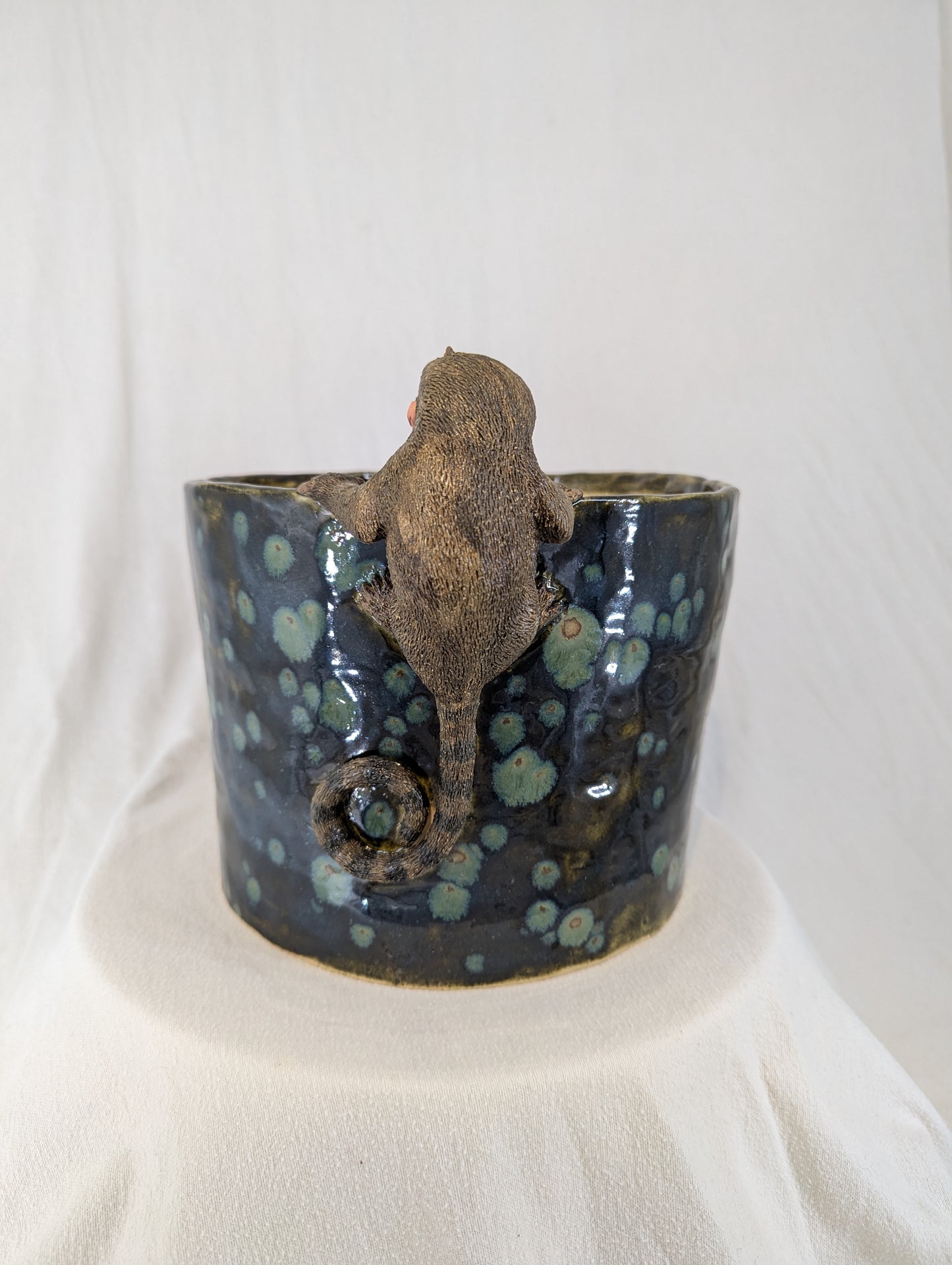 Peeking Marmoset Pot
